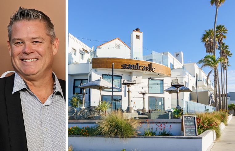 Pacifica Hotels CEO Matt Marquis and the Sandcastle Hotel in Pismo Beach, Calif.
