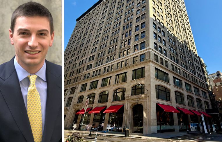 Max Koeppel, director of leasing at Koeppel Rosen, and 902 Broadway.