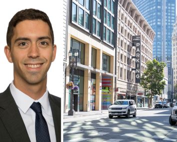 VTS's Max Saia and downtown San Francisco.