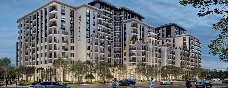 A rendering of Modera Boca in Boca Raton, Fla.