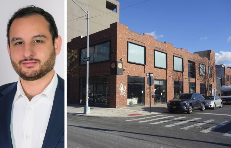 KSR's Nathan Aballi and 94 Bogart Street, Brooklyn.