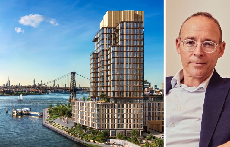 Williamsburg Wharf and Naftali Group's Miki Naftali.