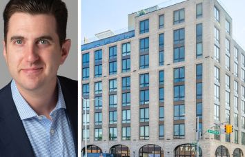 Affinius Capital's Perry Katz and 237 McGuinness Boulevard, Brooklyn.