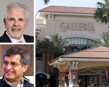 Russell Galbut (top), Sandeep Mathrani (bottom) and the Galleria at Fort Lauderdale, Fort Lauderdale, Fla.