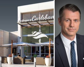 Shoppes at Carlsbad and Brookfield's Brian Kingston.