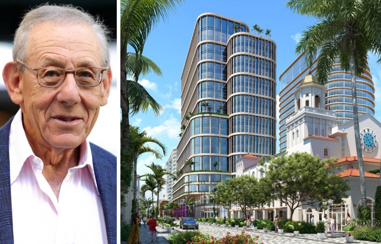 Stephen Ross and 10 Cityplace in West Palm Beach, Fla.