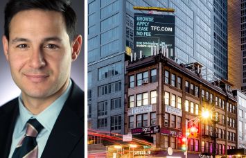 TF Cornerstone's Steve Gonzalez and 606 West 57th Street.