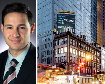 TF Cornerstone's Steve Gonzalez and 606 West 57th Street.