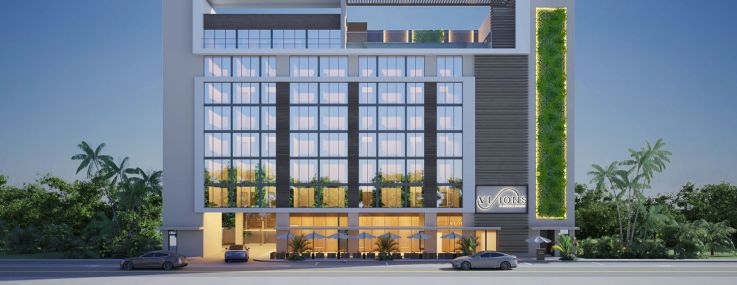A rendering of VISIONS AT BRICKELL STATION.