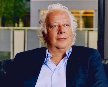 Aby Rosen at RFR's 375 Park Avenue office.