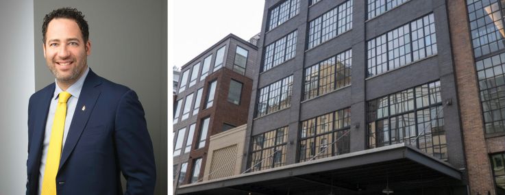 Jared Epstein, president at Aurora Capital Associates, and 15 Little West 12th Street.