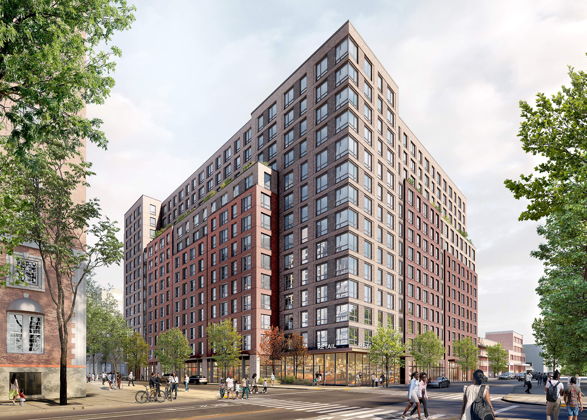 A rendering of Arras in Jamaica, Queens.