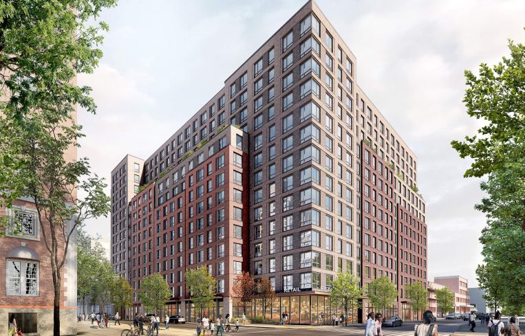 A rendering of Arras in Jamaica, Queens.