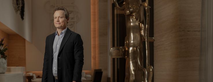 Jonah Sonnenborn of Access Industries at Faena, 500 West 18th Street.