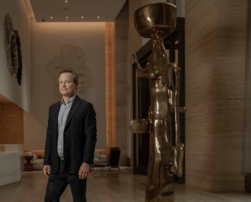 Jonah Sonnenborn of Access Industries at One Highline, 500 West 18th Street.