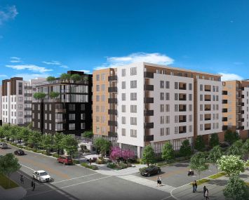A rendering of 236 North Central Avenue in Glendale, Calif.