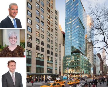 Vice Chairman Paul Glickman and Senior Vice Presidents Diana Biasotti and Harrison Potter of JLL, and 505 5th Avenue.