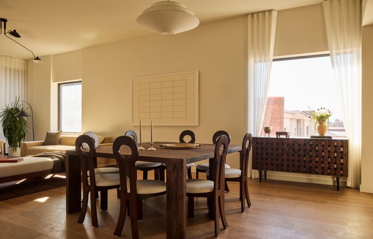 Brooklyn-based Workstead designed the building's interiors.