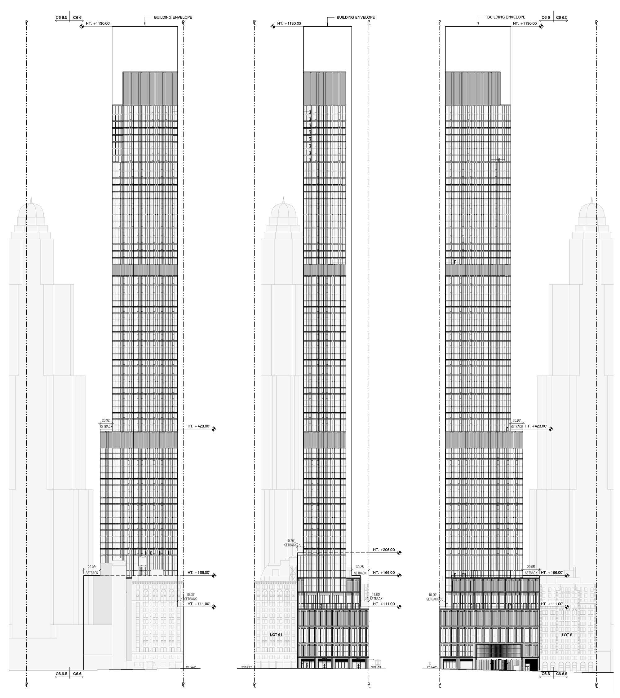 Extell Submits Plans for 71-Story Tower at 871 Seventh Avenue ...