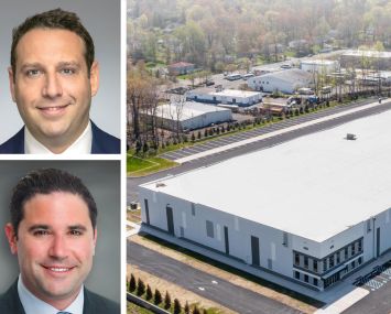 Walker & Dunlop's Aaron Appel (top) and Jonathan Schwartz (bottom), and Lincoln Logistics at 621 Corporate Way, Valley Cottage, N.Y.