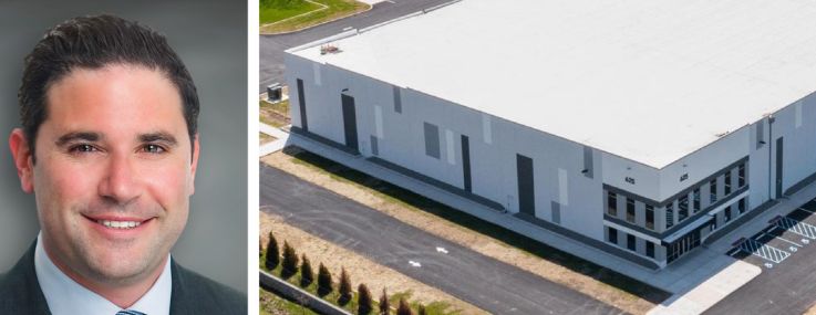 Walker & Dunlop's Aaron Appel (top) and Jonathan Schwartz (bottom), and Lincoln Logistics at 621 Corporate Way, Valley Cottage, N.Y.