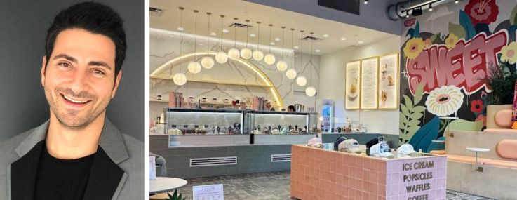 LNDMRK Development Principal Alexander Karakhanian and I Scream Gelato at Society Wynwood.