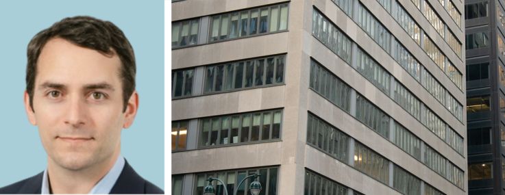 Davis Companies' Andrew Kurd (top), ATCO Properties' Kate Hemmerdinger Goodman (bottom), and 630 Third Avenue.