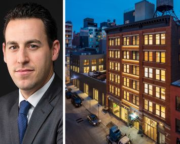 The Feil Organization's Andrew Wiener and 520 West 25th Street.