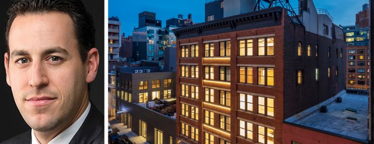 The Feil Organization's Andrew Wiener and 520 West 25th Street.