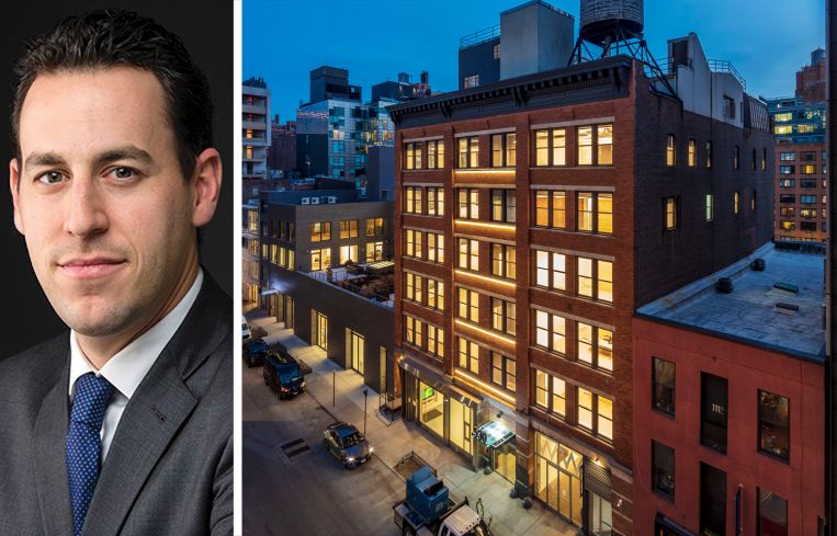 The Feil Organization's Andrew Wiener and 520 West 25th Street.