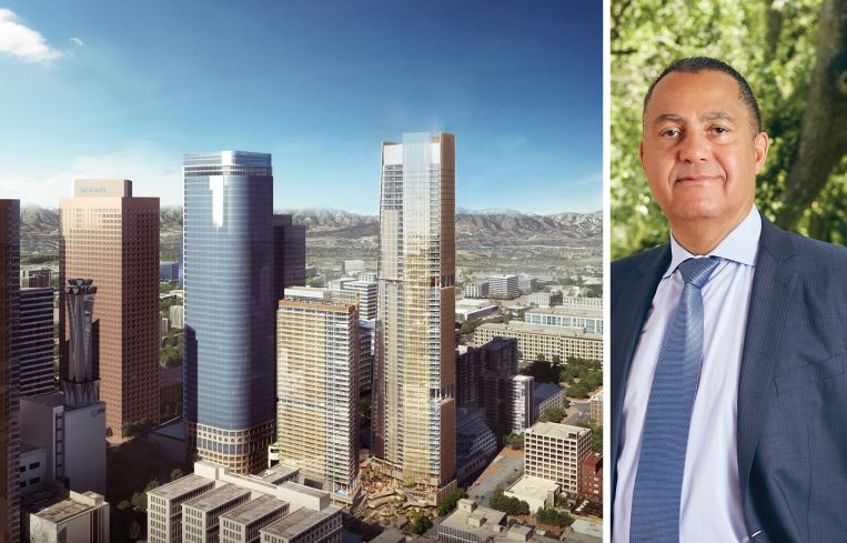 Angels Landing in Downtown LA, Don Peebles, chairman and CEO, The Peebles Corporation.