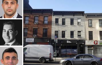KSR's Ben Namdar (top), David Green (center), Albert Salameh (bottom), and 202 Flatbush Avenue, Brooklyn.
