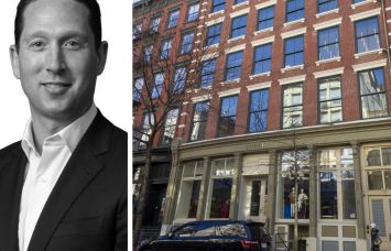 Newmark's Brett Harvey and 375 West Broadway.