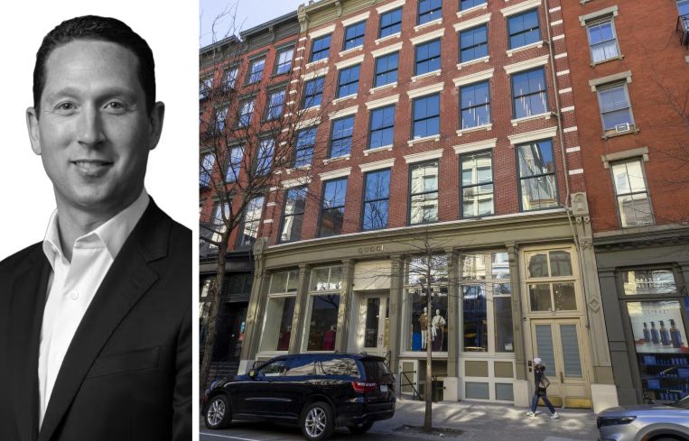 Newmark's Brett Harvey and 375 West Broadway.