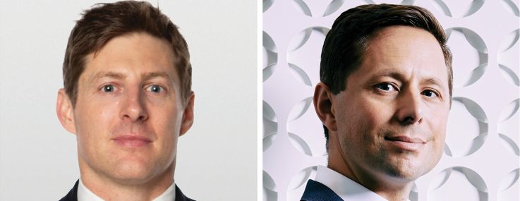 Invesco's Chase Bolding (left) and Charlie Rose (right).
