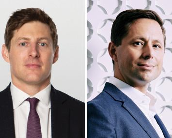 Invesco's Chase Bolding (left) and Charlie Rose (right).