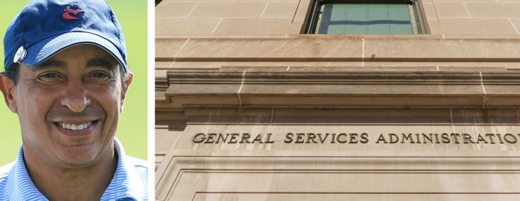 Iron Hound's Chris Herron (top), NPG Group's Sammy Eldin (bottom), and the General Services Administration headquarters.