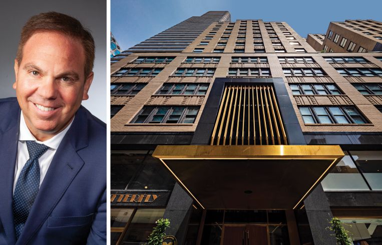 Marx Realty President and CEO Craig Deitelzweig and 10 Grand Central.