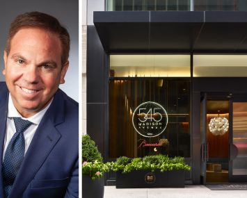 Craig Deitelzweig, president and CEO of Marx Realty, and 545 Madison Avenue.