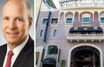 David Sonnenblick, Principal of Sonnenblick- Eichner Company, and Hotel Valencia on Santana Row, San Jose, Calif.