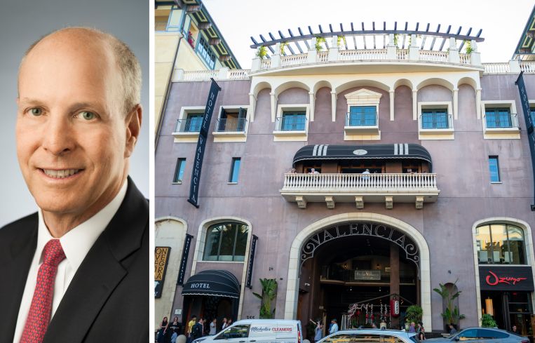 David Sonnenblick, Principal of Sonnenblick- Eichner Company, and Hotel Valencia on Santana Row, San Jose, Calif.