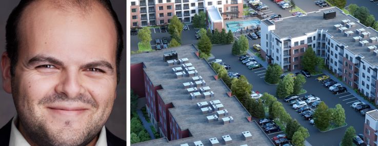 David Walkin, principal of Conserve Holdings, and The Sphere multifamily property in Richmond, Va.