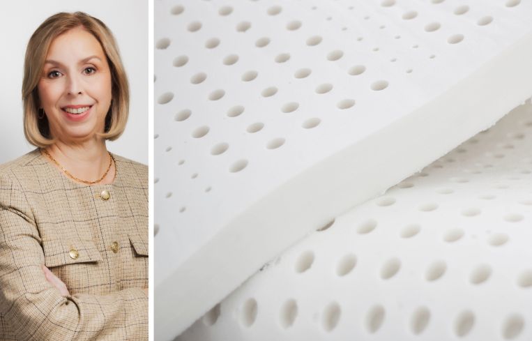 Principal Financial President and CEO Deanna Strable and foam materials for consumer products.