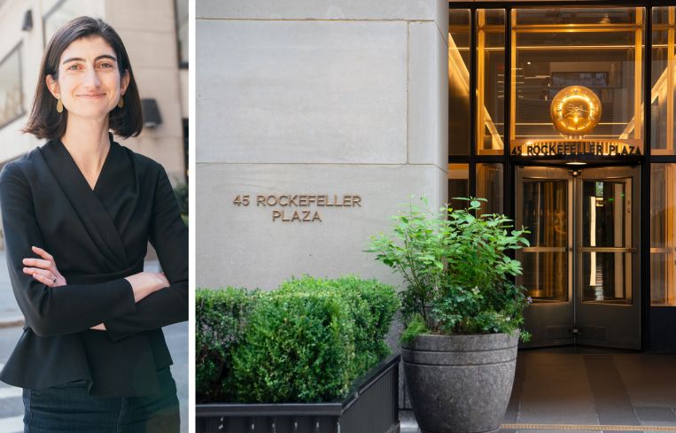 EB Kelly, senior managing director at Tishman Speyer and head of Rockefeller Center, and 45 Rockefeller Plaza.