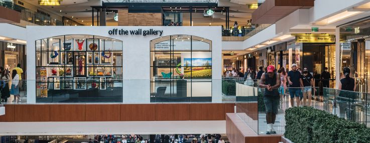 The Galleria mall in Houston.