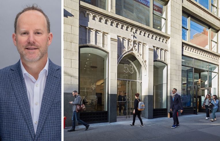 Adams & Company's Jeff Buslik and 53 West 23rd Street.