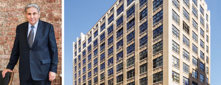 GFP Real Estate Chairman and Princial Jeff Gural and 200 Varick Street.