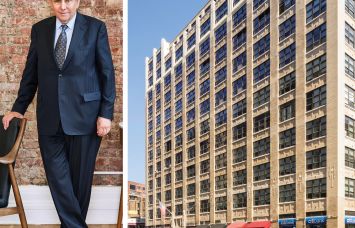 GFP Real Estate Chairman and Princial Jeff Gural and 200 Varick Street.