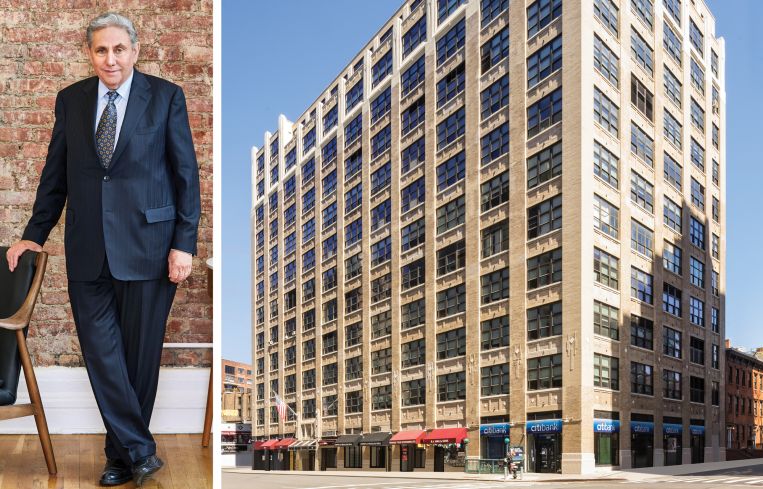 GFP Real Estate Chairman and Princial Jeff Gural and 200 Varick Street.