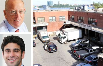 Douglaston Development's Jeffrey Levine (top), Kinwood Partners' David Himmel (bottom), and the Gansevoort Market Co-Op on Little West 12th Street.